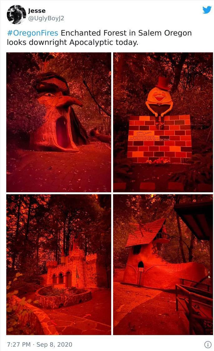 American West Coast Looks Like Hell Right Now… American West Coast Looks Like Hell Right Now…