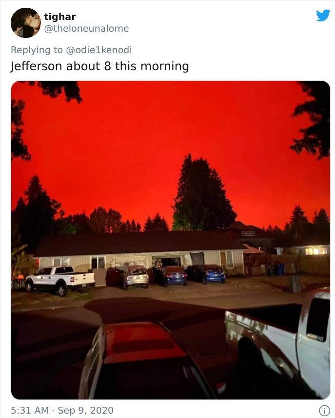 American West Coast Looks Like Hell Right Now… American West Coast Looks Like Hell Right Now…