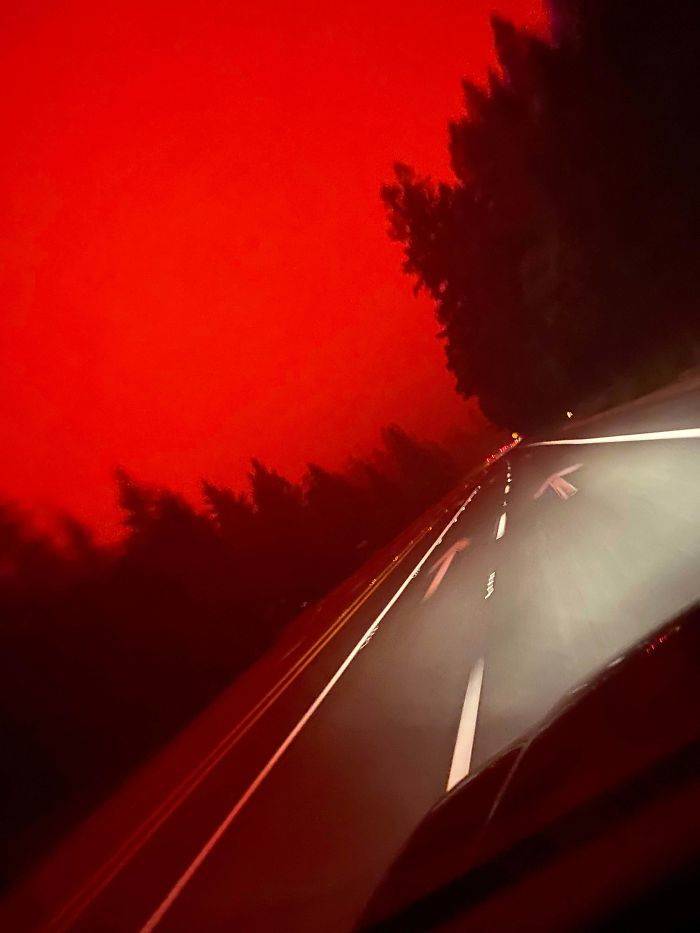 American West Coast Looks Like Hell Right Now… American West Coast Looks Like Hell Right Now…