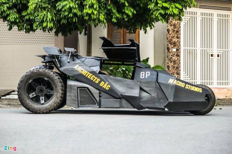 23-Year-Old Builds A Full-Blown Batmobile