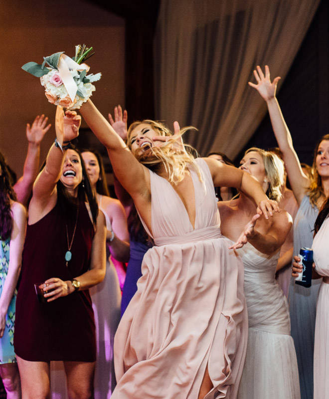 They REALLY Wanted That Bouquet!