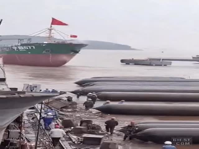Landing A Ship