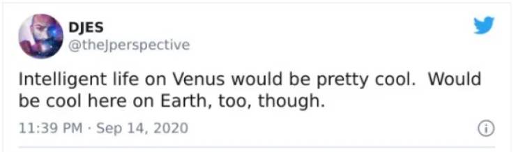 Forget About Mars! It’s Venus Time!