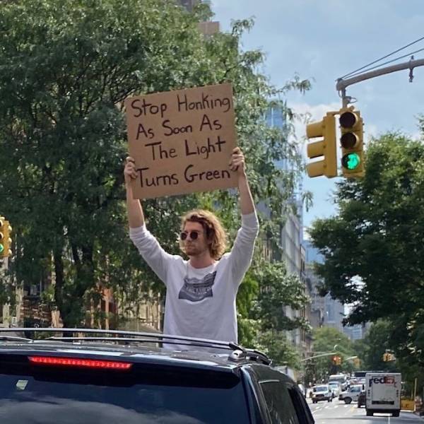 “Dude With A Sign” Is Always Right!