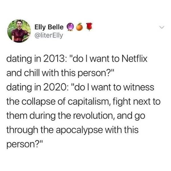 Dating Looks “Cool” In 2020…