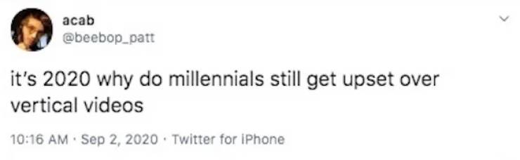 Millenials Have Some Things To Explain...