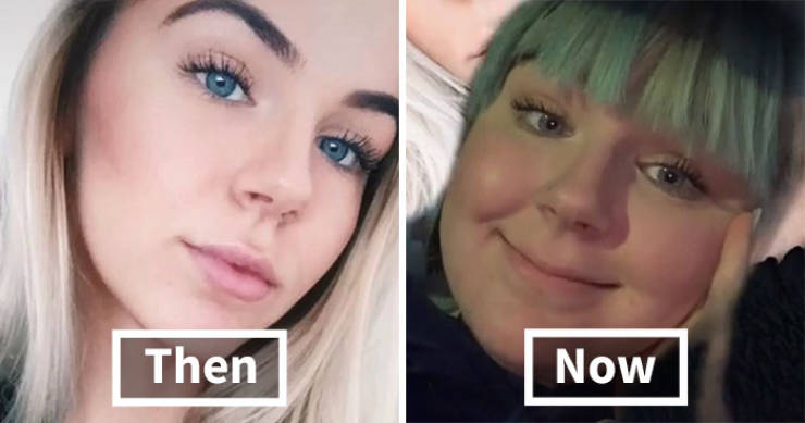 Women Show How Their Appearance Got Worse Since They Were In High School