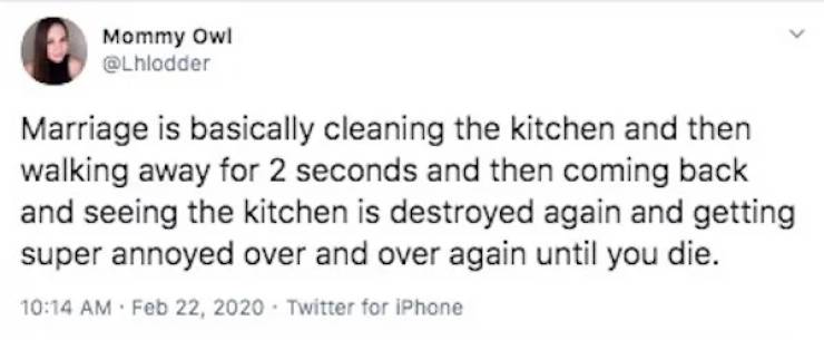Married Cleaning Is Not For The Weak…