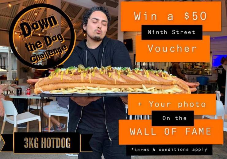 3 Kg Hotdog Challenge