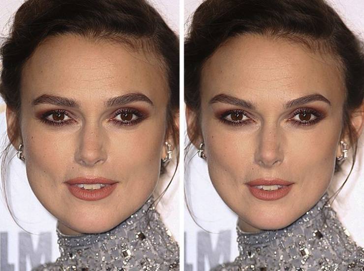 Celebs With Their Faces Changed To Fit The Golden Ratio Standard