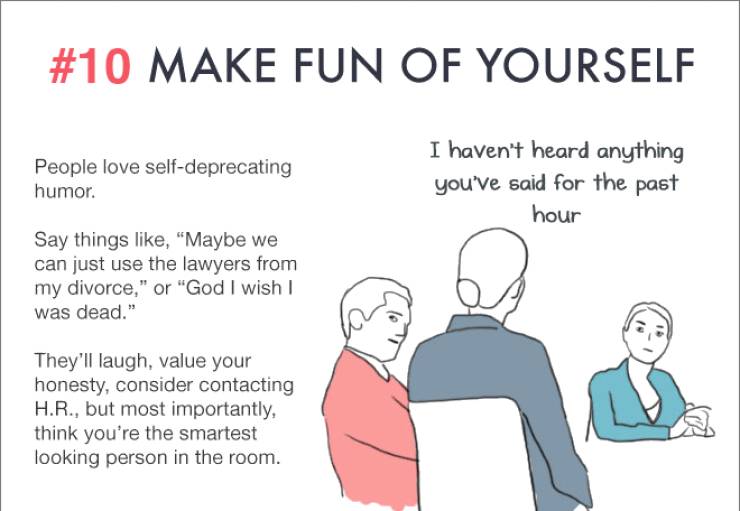 Are you hearing anything. Self-deprecation. Self-deprecating jokes. How to appear Smart in meetings. Self deprecating Definition.