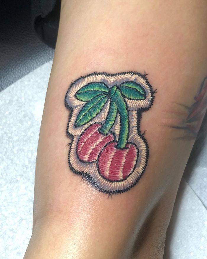 This Artist’s Tattoos Look Like They Are Sewn-On Patches! (29 PICS ...