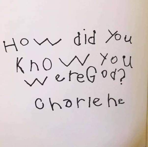 3rd Grade Students Write Their Questions To God