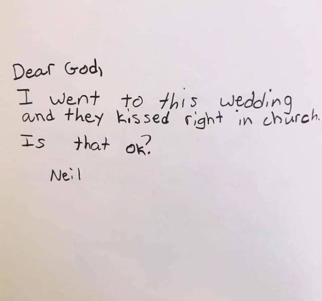 3rd Grade Students Write Their Questions To God