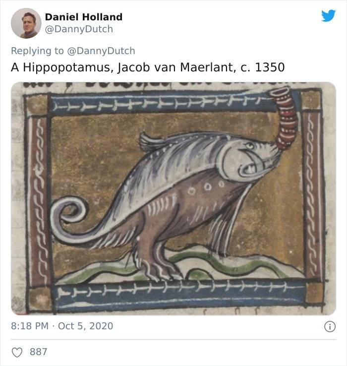 How Artists From The Past Tried To Draw Animals They’ve Never Seen