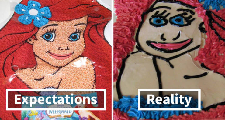 Expectations Vs Reality: Cake Edition