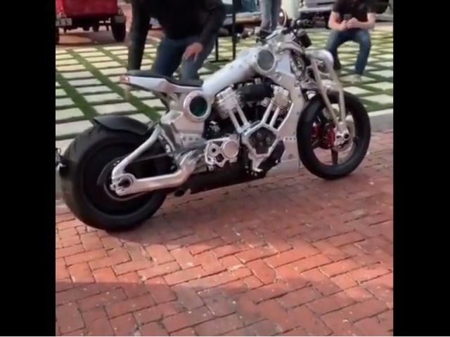 Motorcycle Powered By Hydrogen