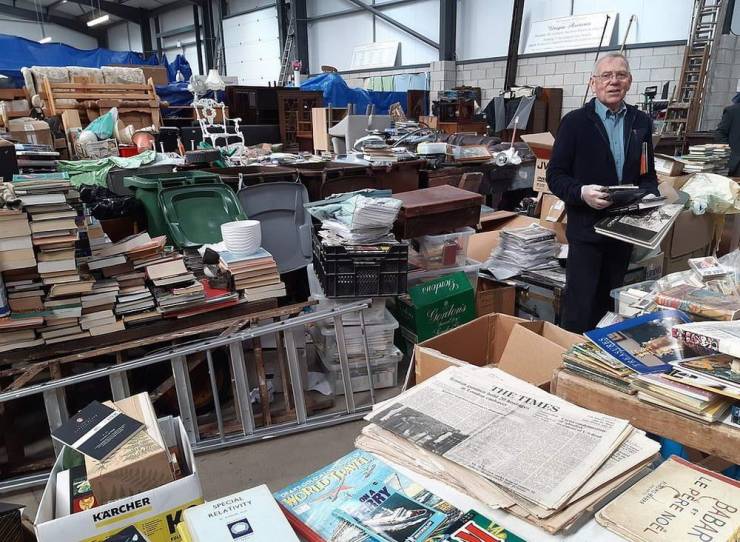 British Man Filled His House With 60,000 Rare Items