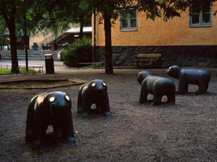 These Playgrounds Don’t Look Like Fun…