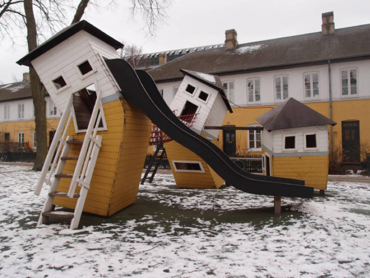 These Playgrounds Don’t Look Like Fun…