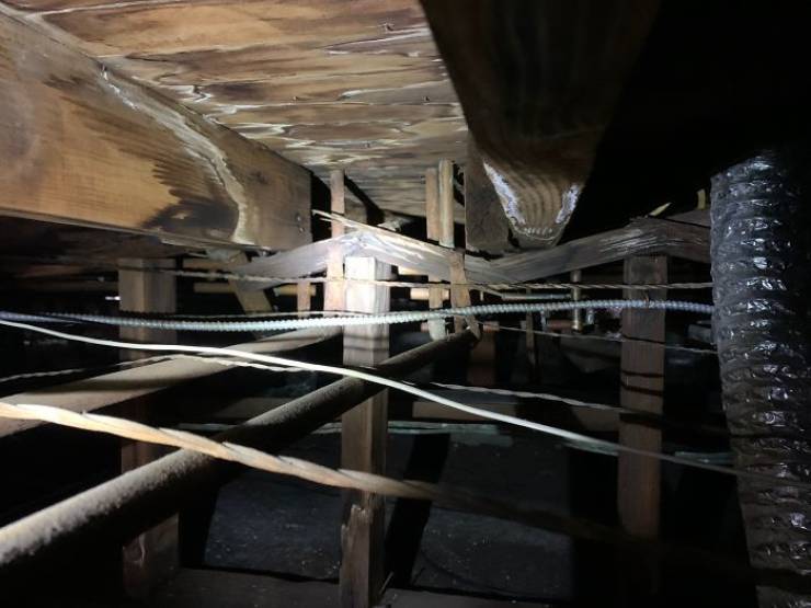 Structural Inspectors See Some Nerve-Wracking Stuff…