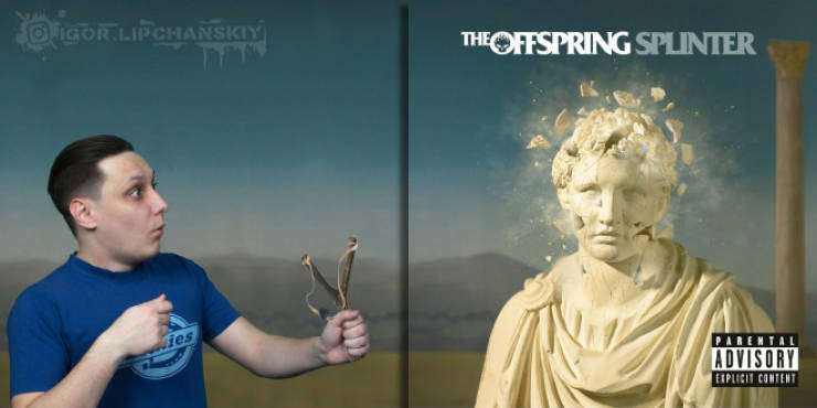 Russian Guy Turns Famous Music Album Covers Into “Augmented Reality”