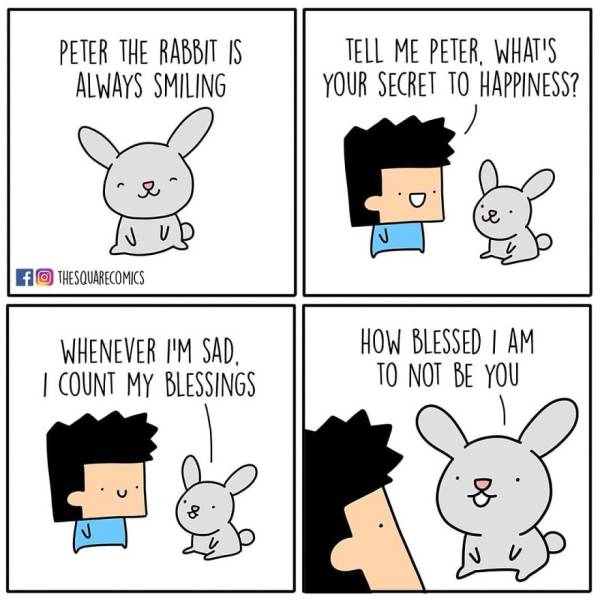 A Dose Of Dark Humor By “Square Comics”