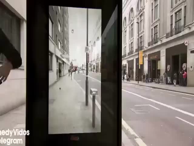 Bus Stop With A Surprise