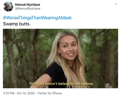 What’s Worse Than Wearing A Mask?
