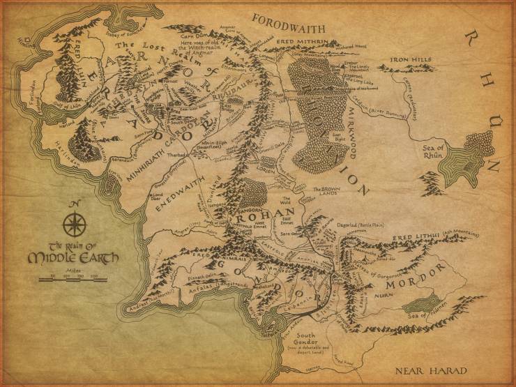 Fictional Maps Are So Cool!