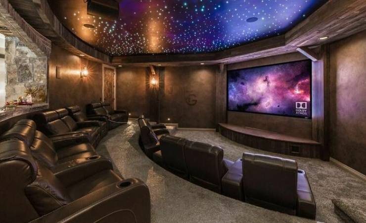 These Are Some Real Home Movie Theaters!