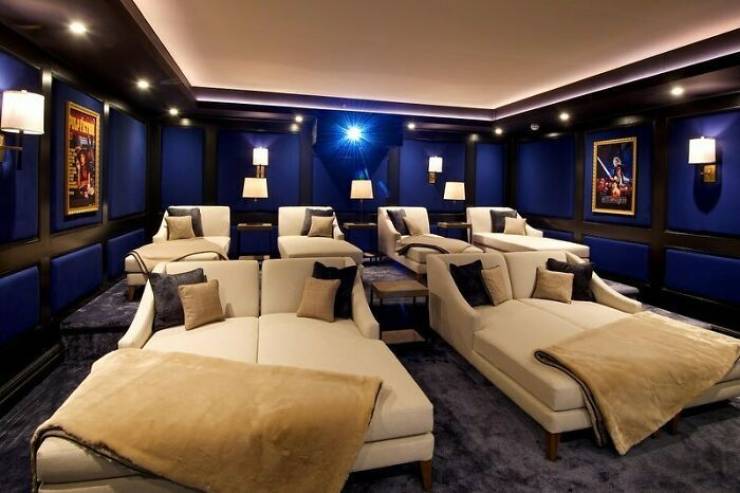 These Are Some Real Home Movie Theaters!