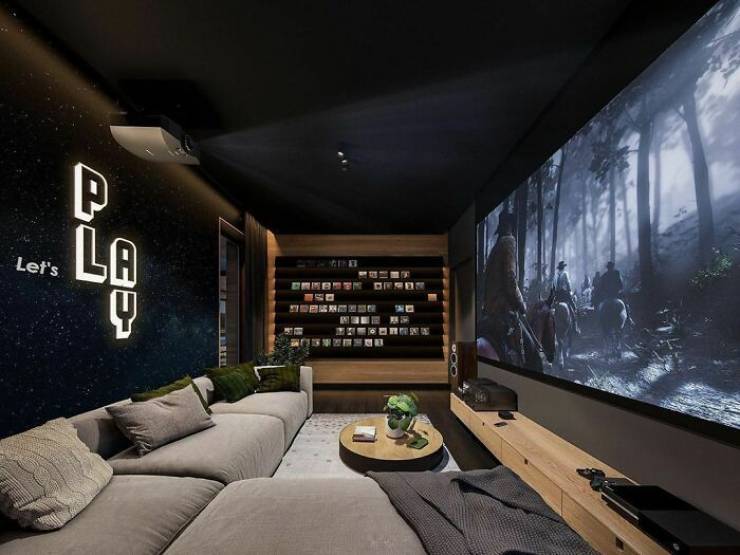 These Are Some Real Home Movie Theaters!