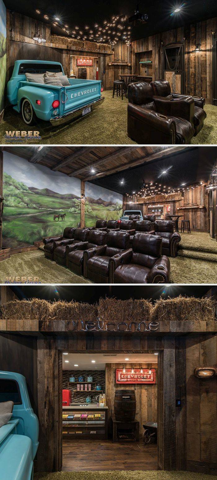 These Are Some Real Home Movie Theaters!