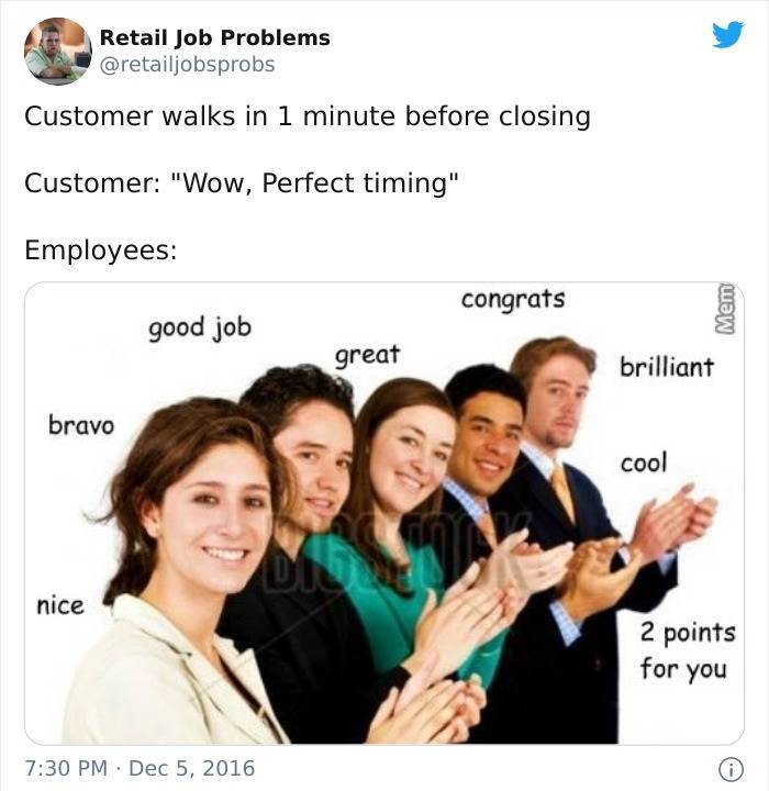 Retail Employees Can Relate…