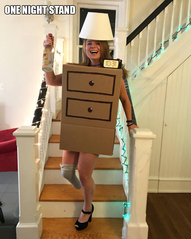 When Your Halloween Costume Is A Pun…