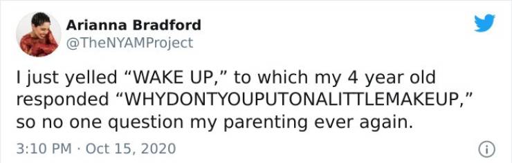 Top Notch Parenting Tweets Of October