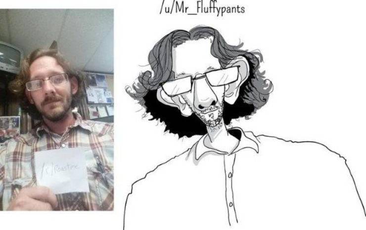 Artist Roasts People By Drawing Them