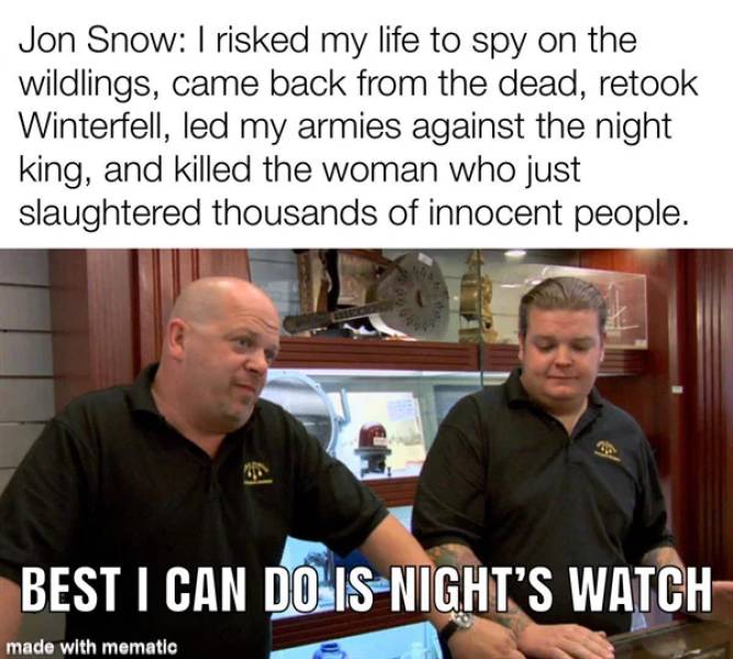You Know Nothing, Meme Snow!