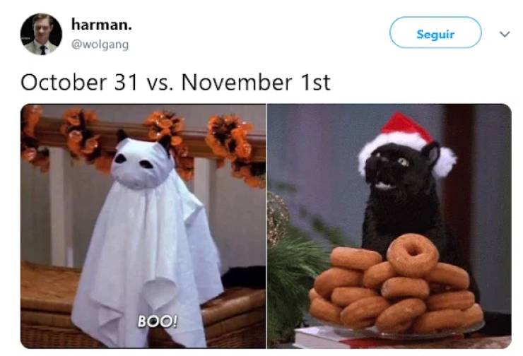 Halloween Is Over. Christmas, Here We Come!