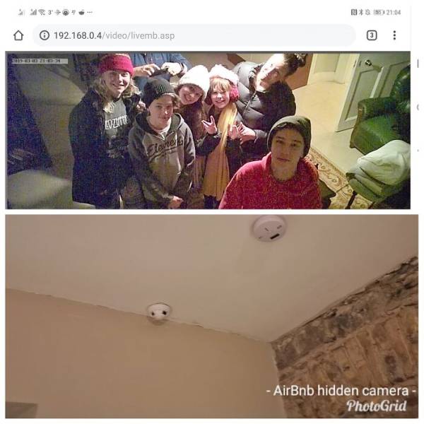 Cameras Can Be Hidden Everywhere...
