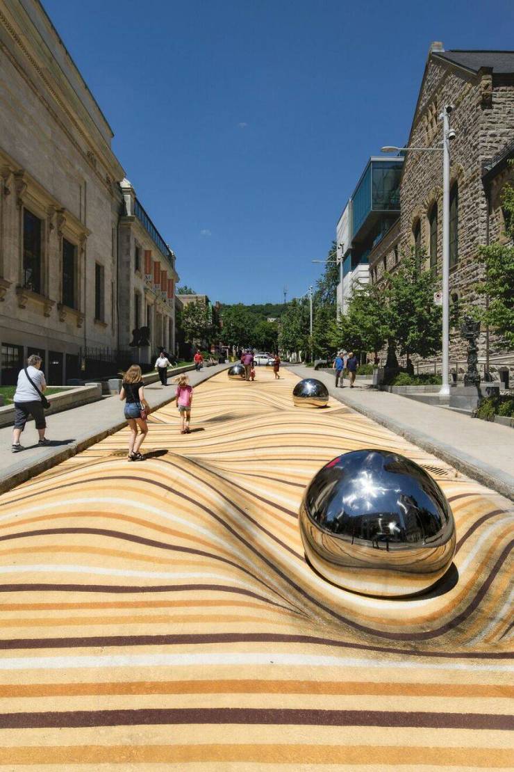 This Is Not A Funky Desert, It’s A Street In Montreal