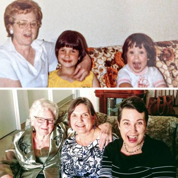 Before And After Photos That Show The Merciless Flow Of Time
