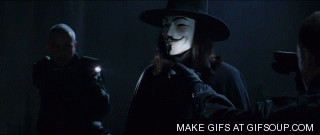 V For What? V For Vendetta!