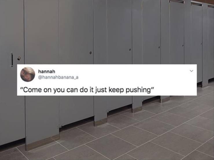 You Can Overhear Some Weird Things While In A Public Restroom…