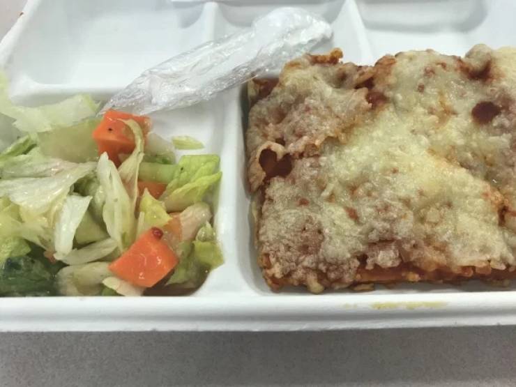 Not All School Lunches Look Good…