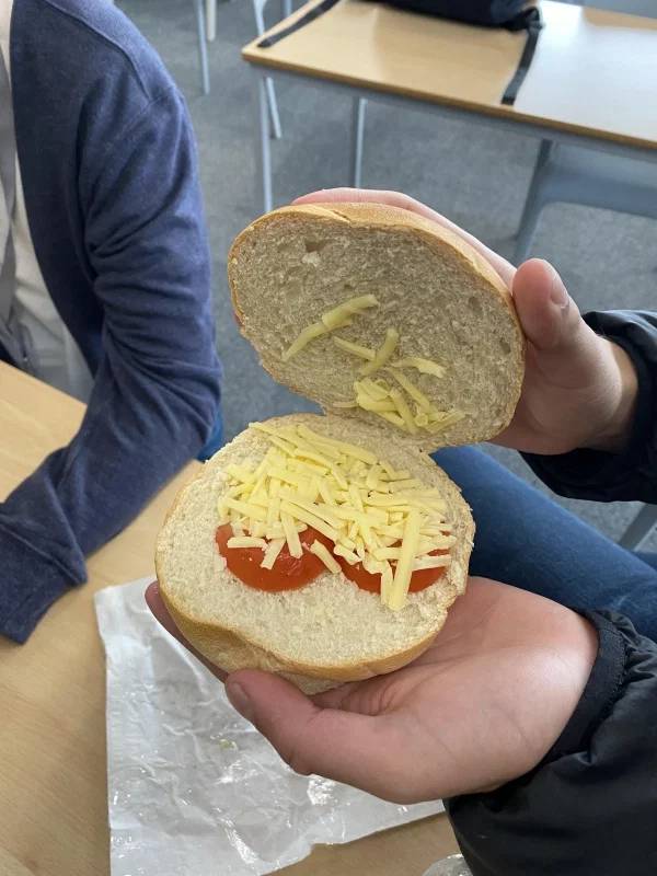 Not All School Lunches Look Good…