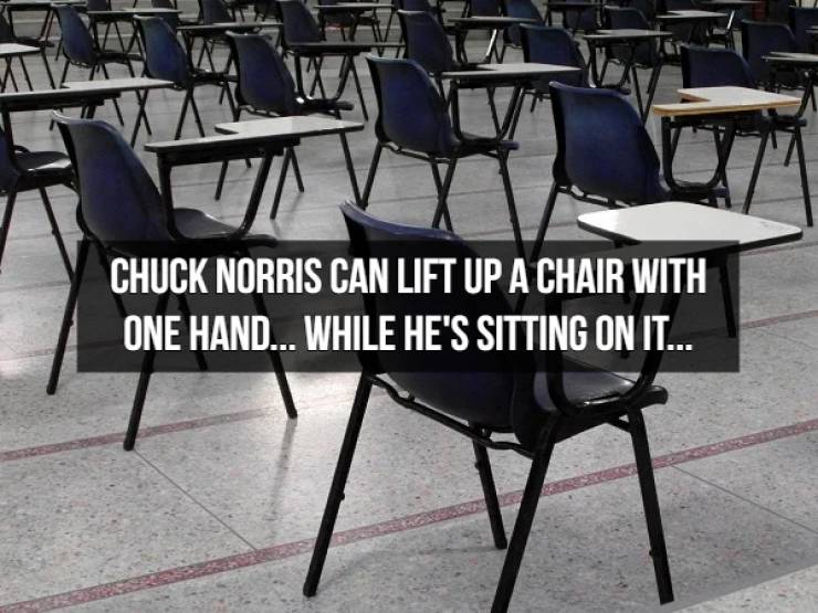 Chuck Norris Can Laugh At These Jokes Without Opening His Mouth