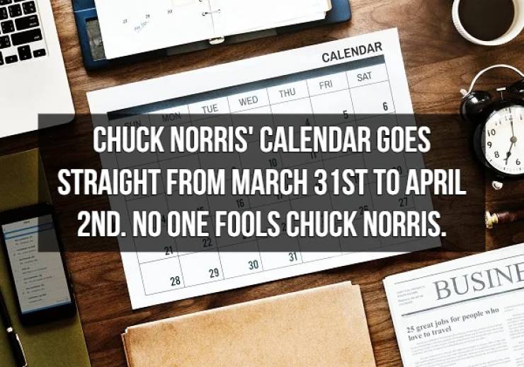 Chuck Norris Can Laugh At These Jokes Without Opening His Mouth