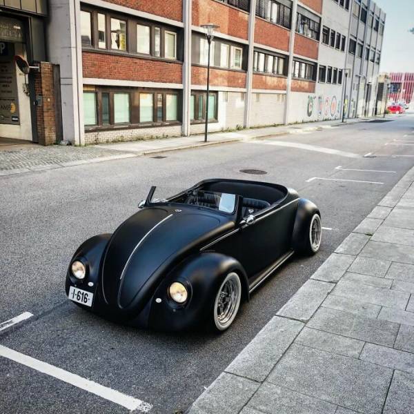 From A 1961 Volkswagen Beetle Deluxe To A Black Matte Roadster